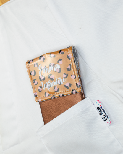 Leopard Caramel Magnetic Pouch