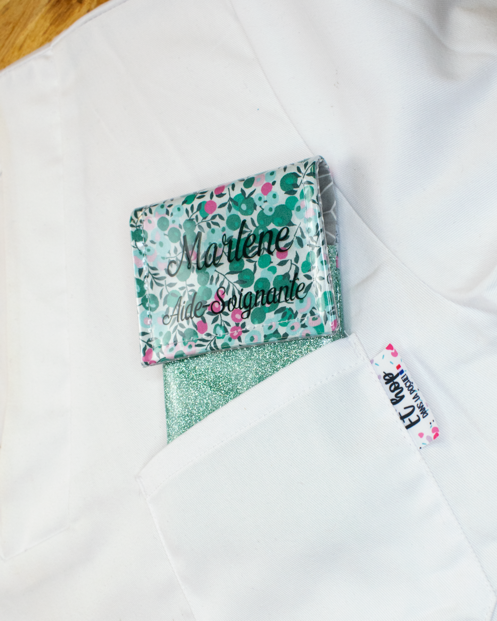 Liberty Wiltshire Green Magnetic Pouch