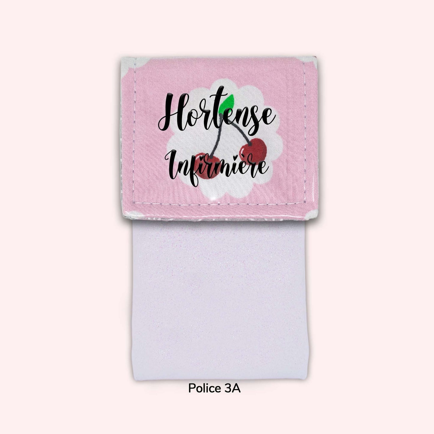 Cherry Tart Pink Magnetic Pouch