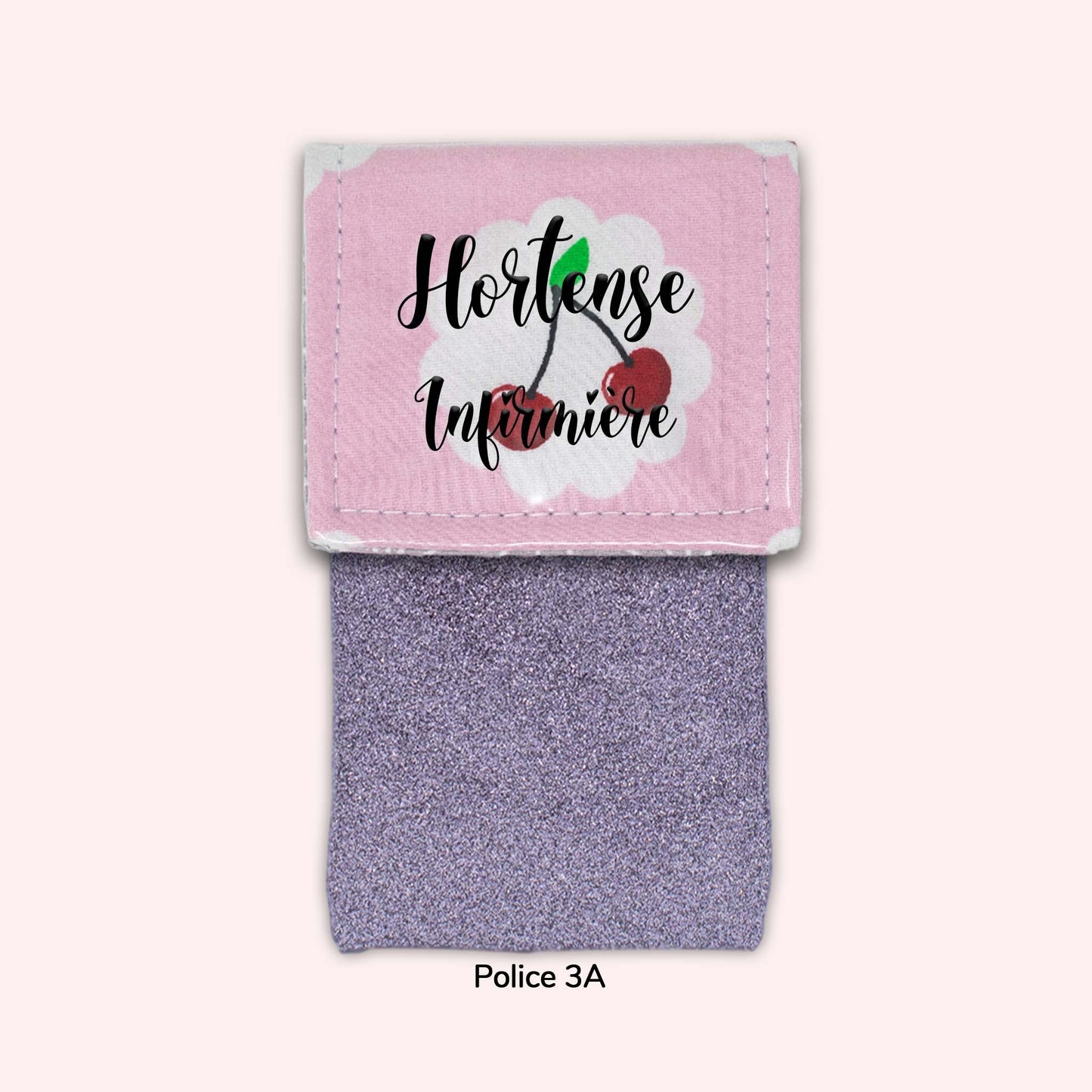 Cherry Tart Pink Magnetic Pouch