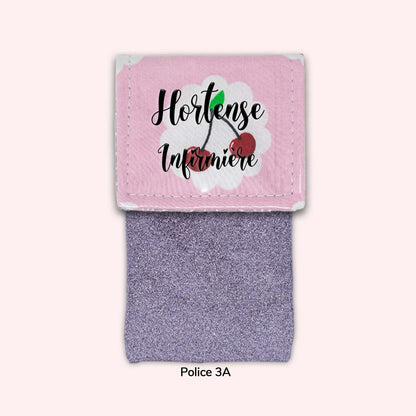 Cherry Tart Pink Magnetic Pouch