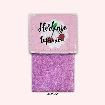 Cherry Tart Pink Magnetic Pouch