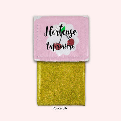 Cherry Tart Pink Magnetic Pouch