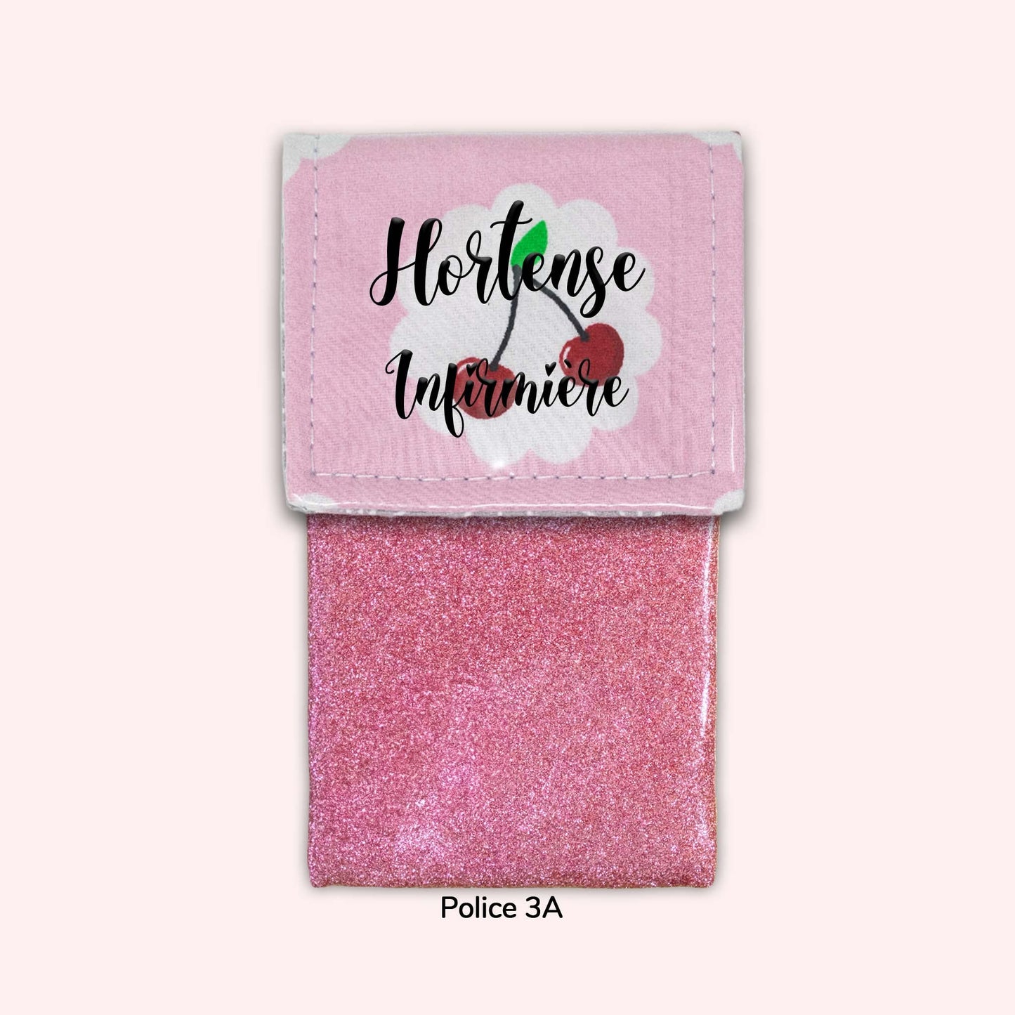 Cherry Tart Pink Magnetic Pouch