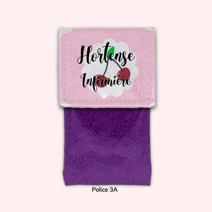 Cherry Tart Pink Magnetic Pouch