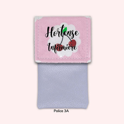 Cherry Tart Pink Magnetic Pouch