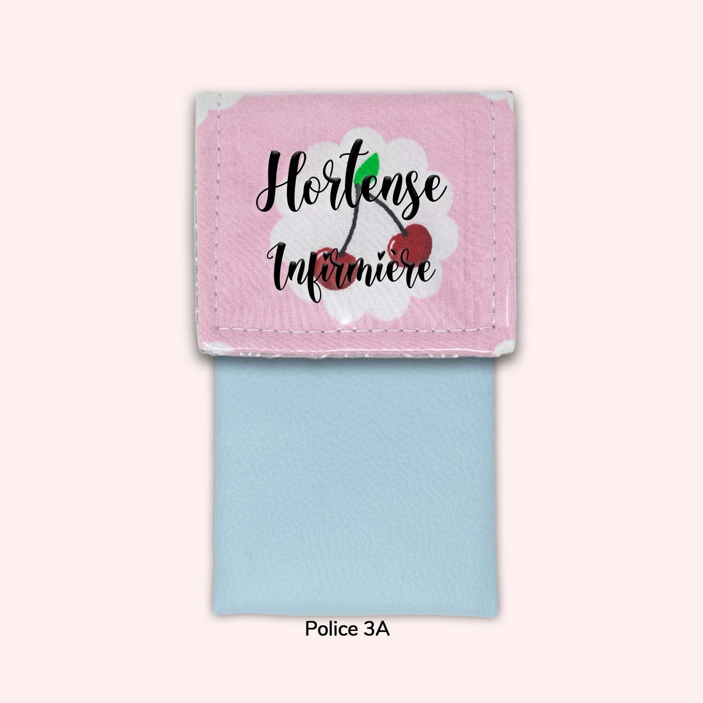 Cherry Tart Pink Magnetic Pouch