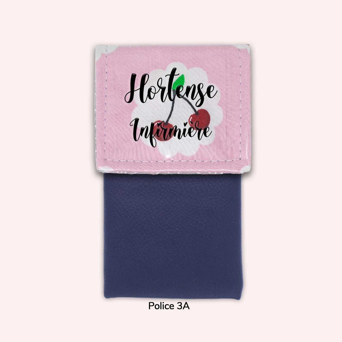 Cherry Tart Pink Magnetic Pouch