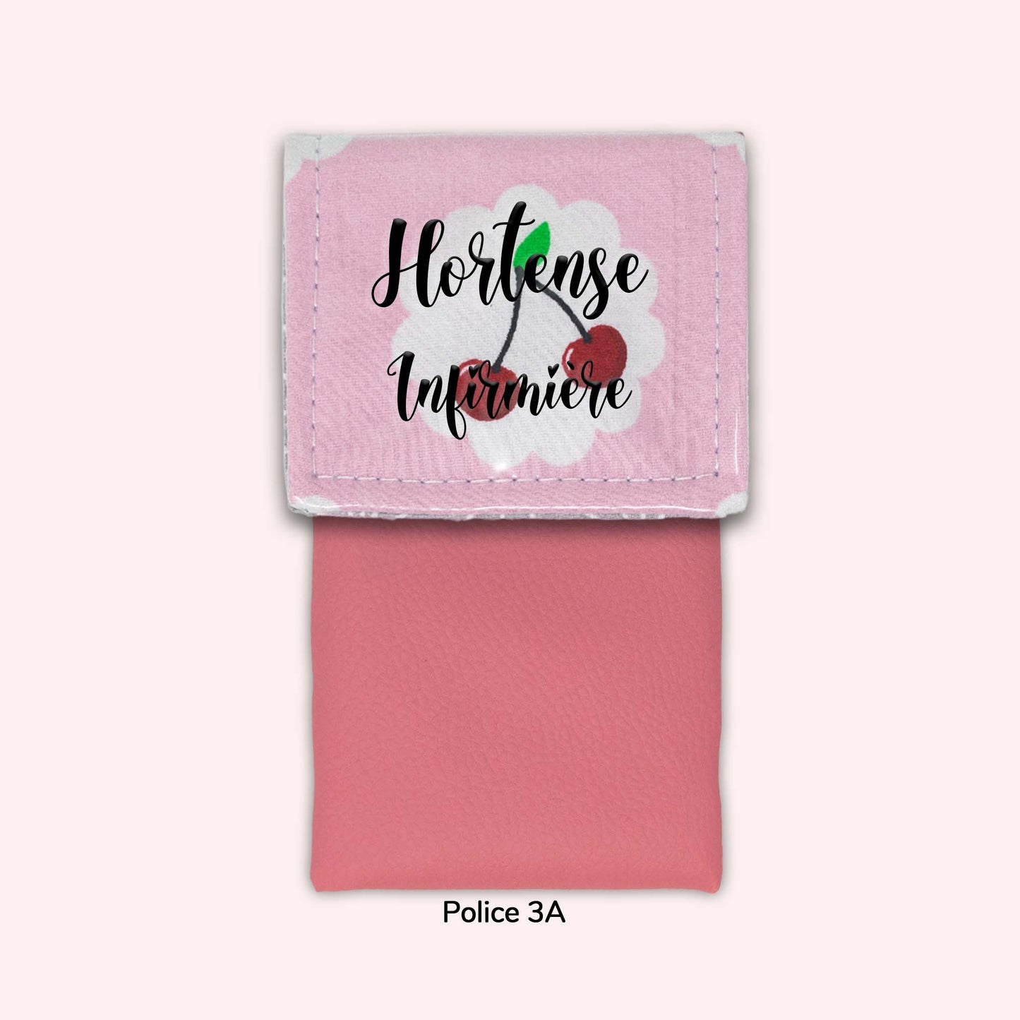 Cherry Tart Pink Magnetic Pouch