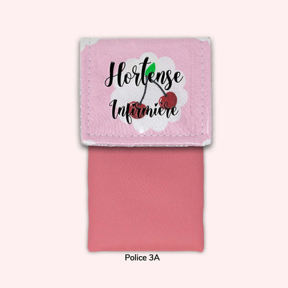 Cherry Tart Pink Magnetic Pouch