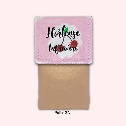 Cherry Tart Pink Magnetic Pouch