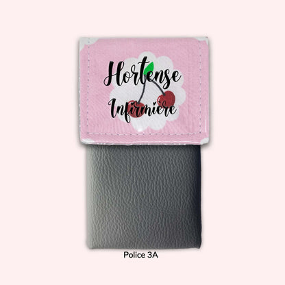 Cherry Tart Pink Magnetic Pouch