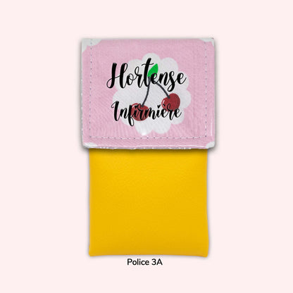 Cherry Tart Pink Magnetic Pouch