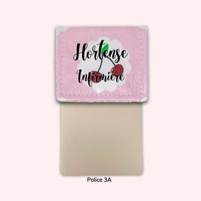 Cherry Tart Pink Magnetic Pouch