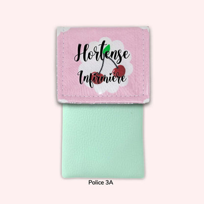 Cherry Tart Pink Magnetic Pouch