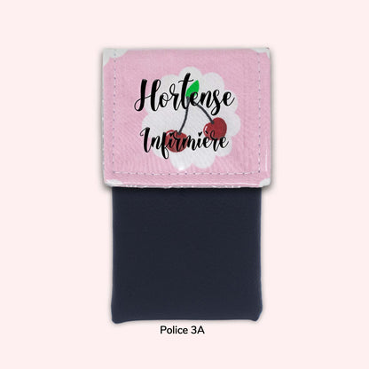 Cherry Tart Pink Magnetic Pouch