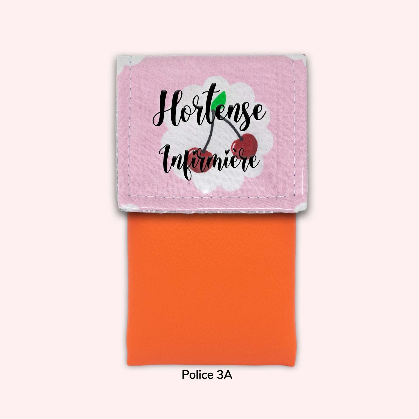 Cherry Tart Pink Magnetic Pouch