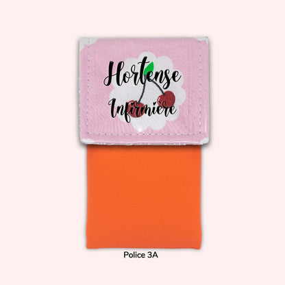 Cherry Tart Pink Magnetic Pouch