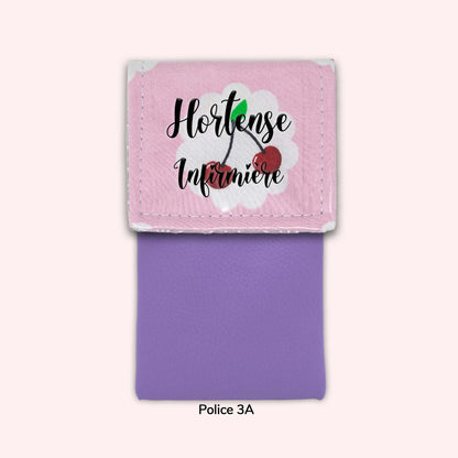 Cherry Tart Pink Magnetic Pouch