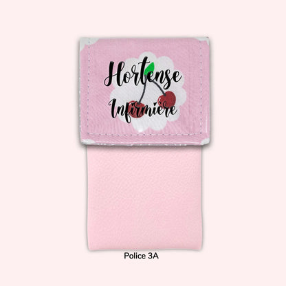 Cherry Tart Pink Magnetic Pouch