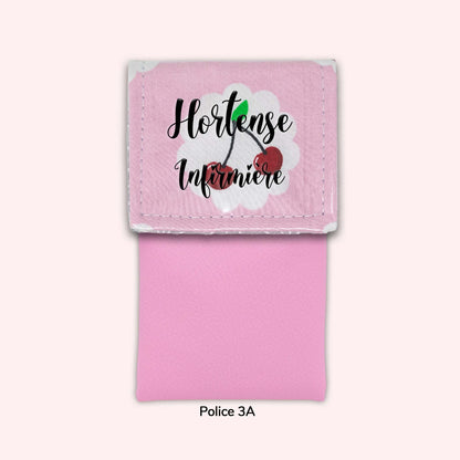 Cherry Tart Pink Magnetic Pouch