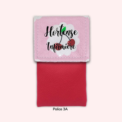 Cherry Tart Pink Magnetic Pouch