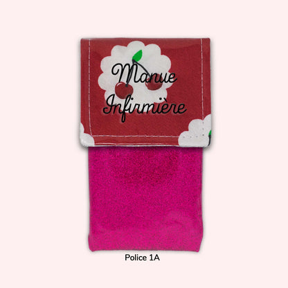 Cherry Tart Red Magnetic Pouch