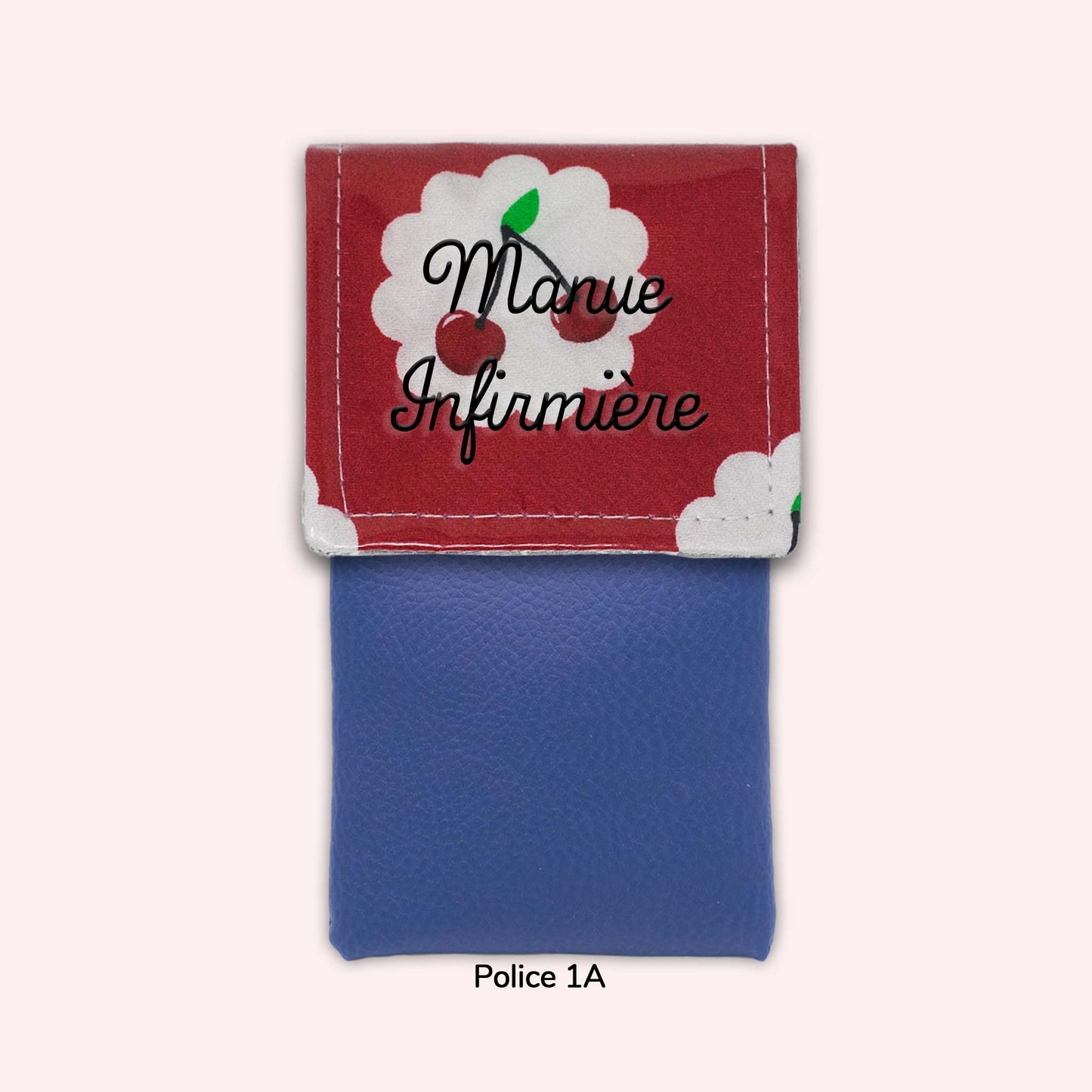 Cherry Tart Red Magnetic Pouch