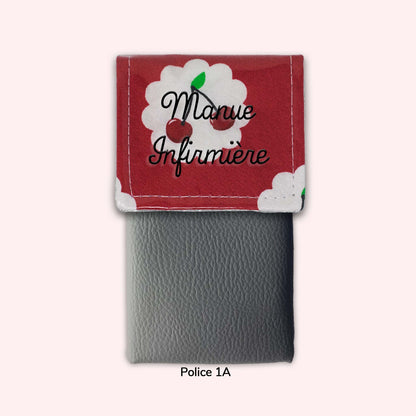 Cherry Tart Red Magnetic Pouch