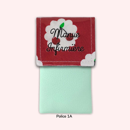 Cherry Tart Red Magnetic Pouch