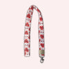 Red and White Hearts Choker