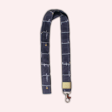 Navy Blue Rhythm Neck Warmer