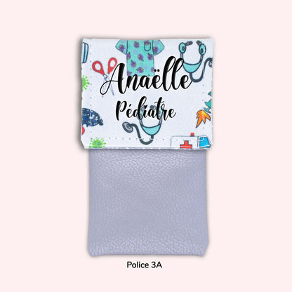 Pochette aimantée Ambulance blanche