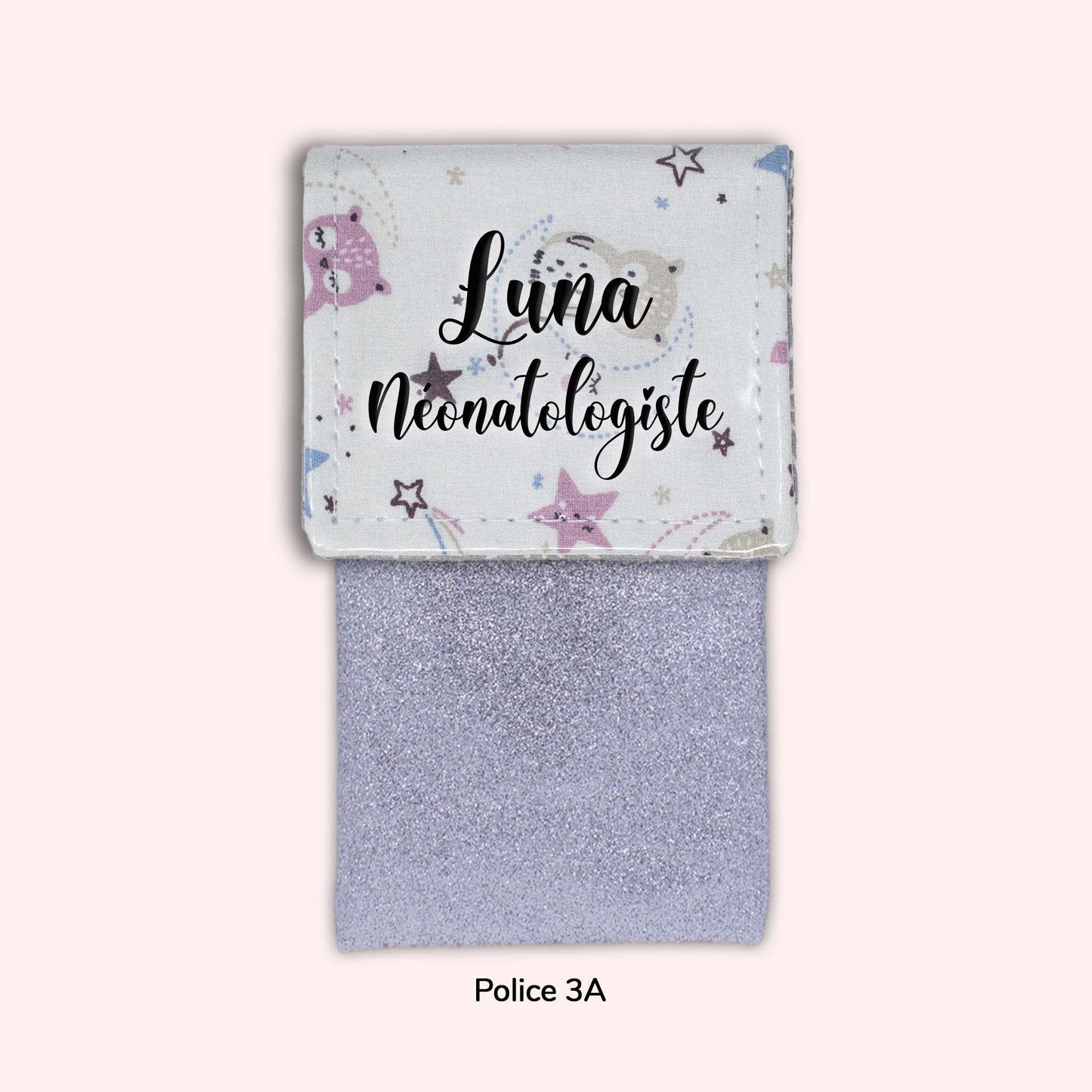 Pochette aimantée Luna la chouette