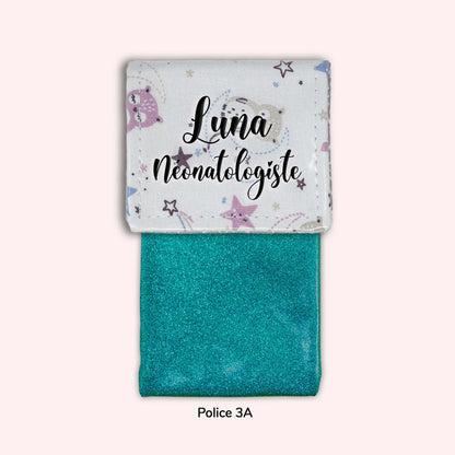 Pochette aimantée Luna la chouette