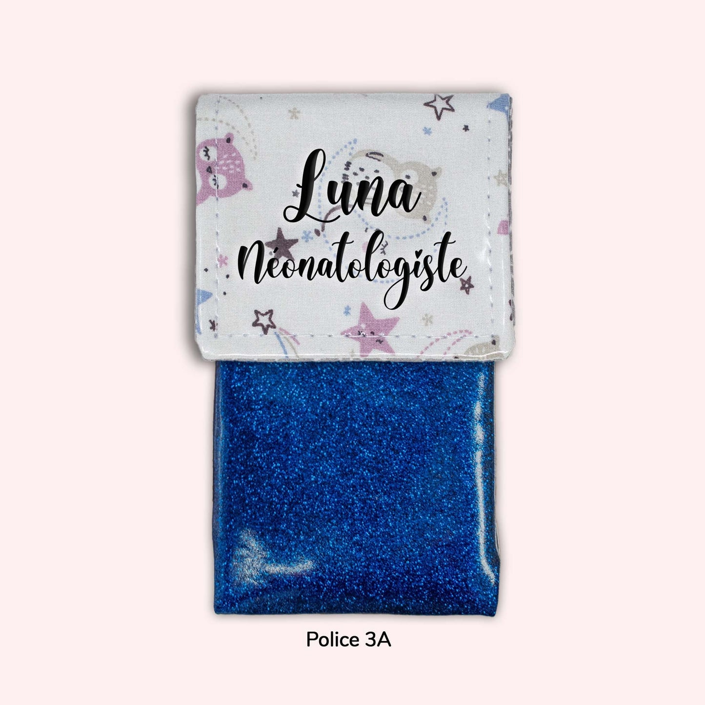 Pochette aimantée Luna la chouette