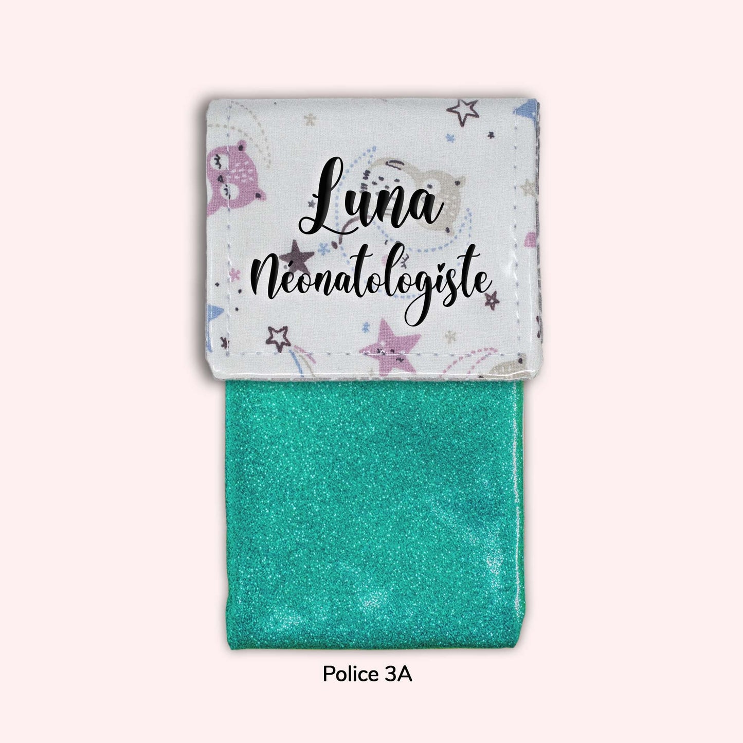 Pochette aimantée Luna la chouette