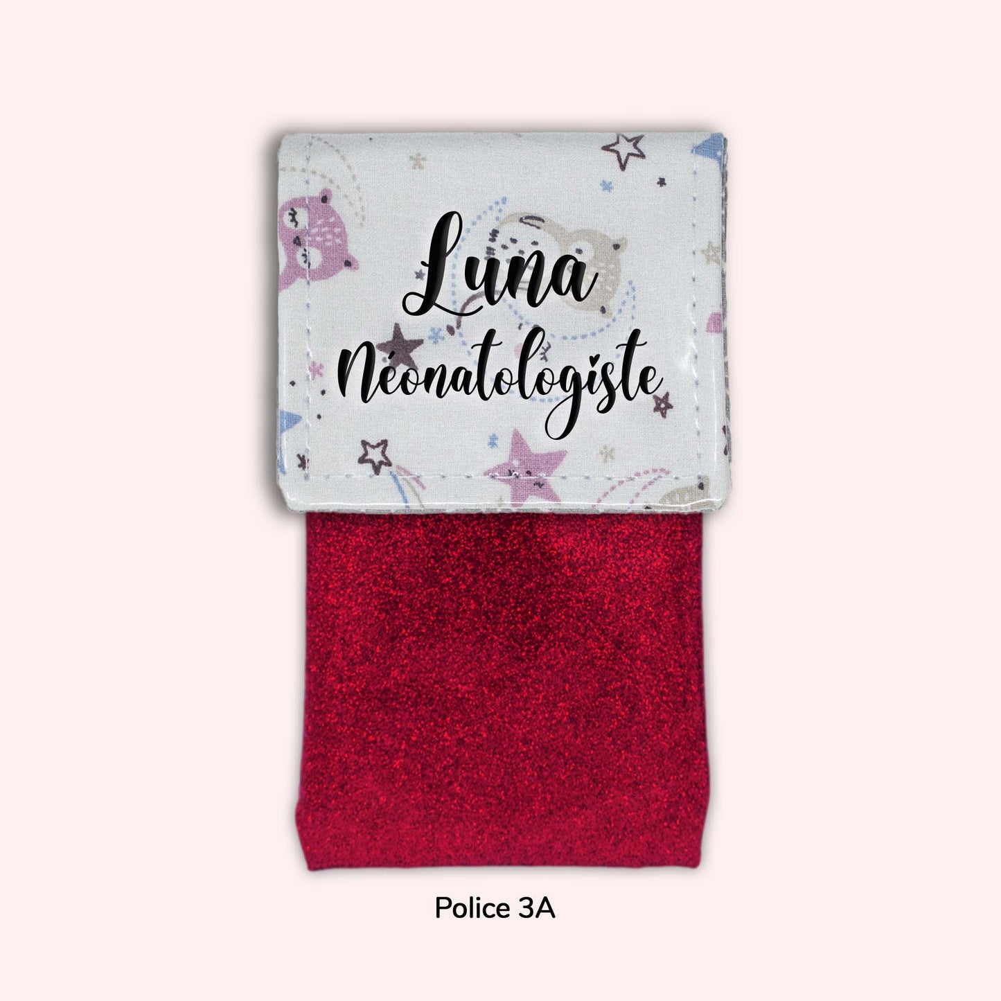 Pochette aimantée Luna la chouette