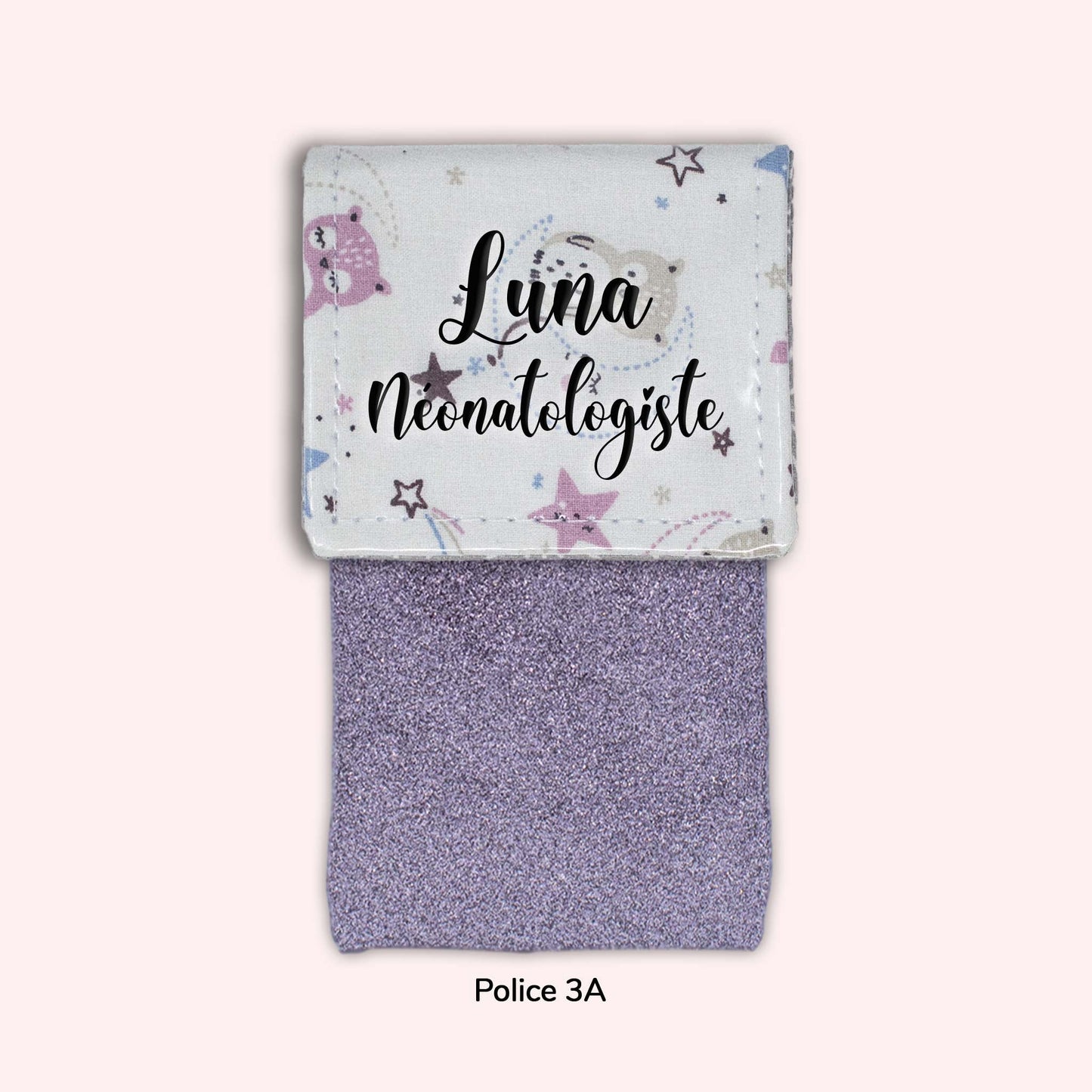 Pochette aimantée Luna la chouette