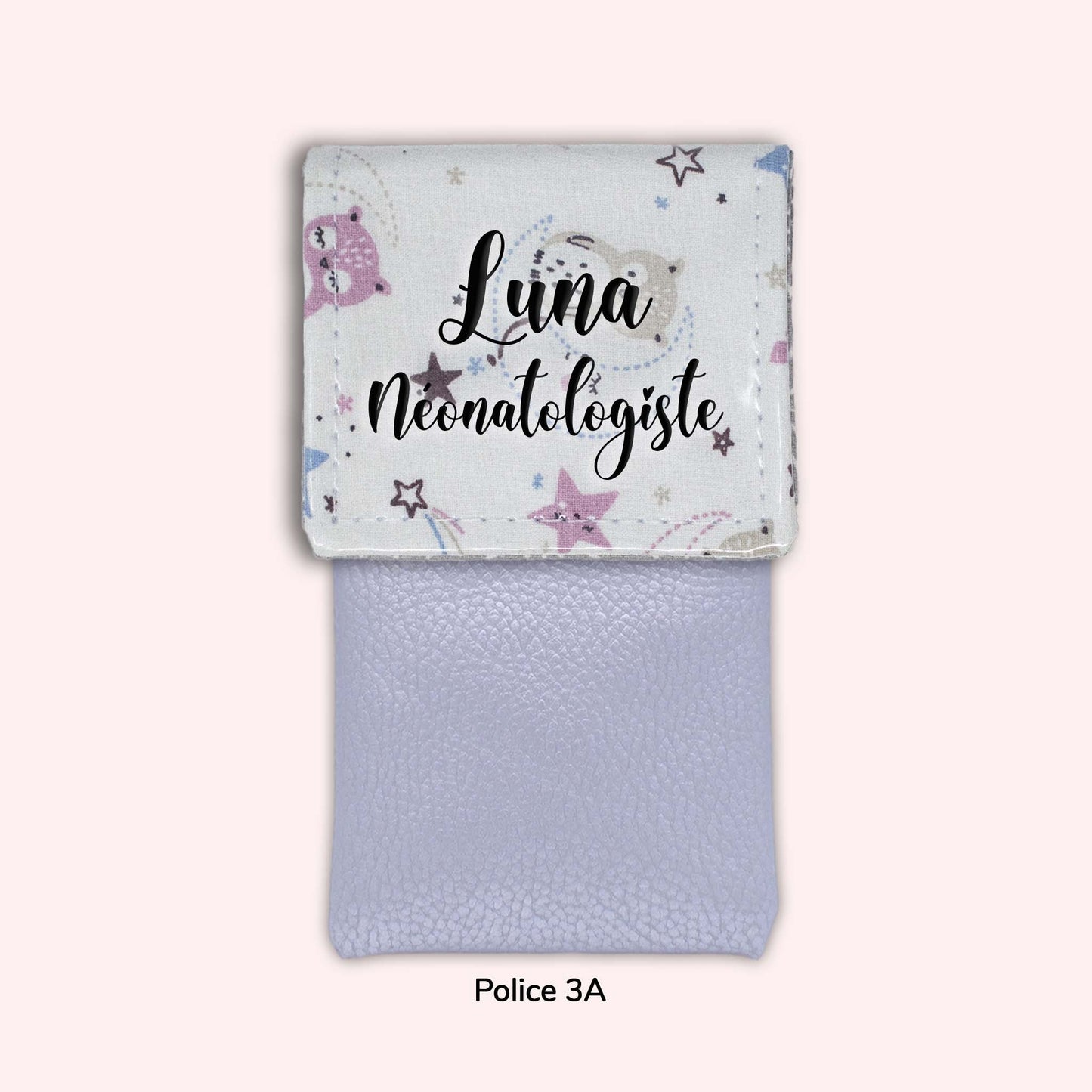 Pochette aimantée Luna la chouette