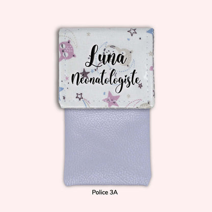 Pochette aimantée Luna la chouette