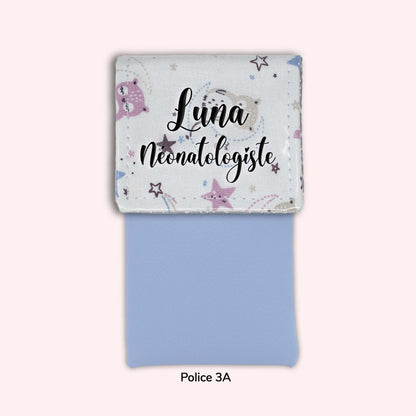 Pochette aimantée Luna la chouette