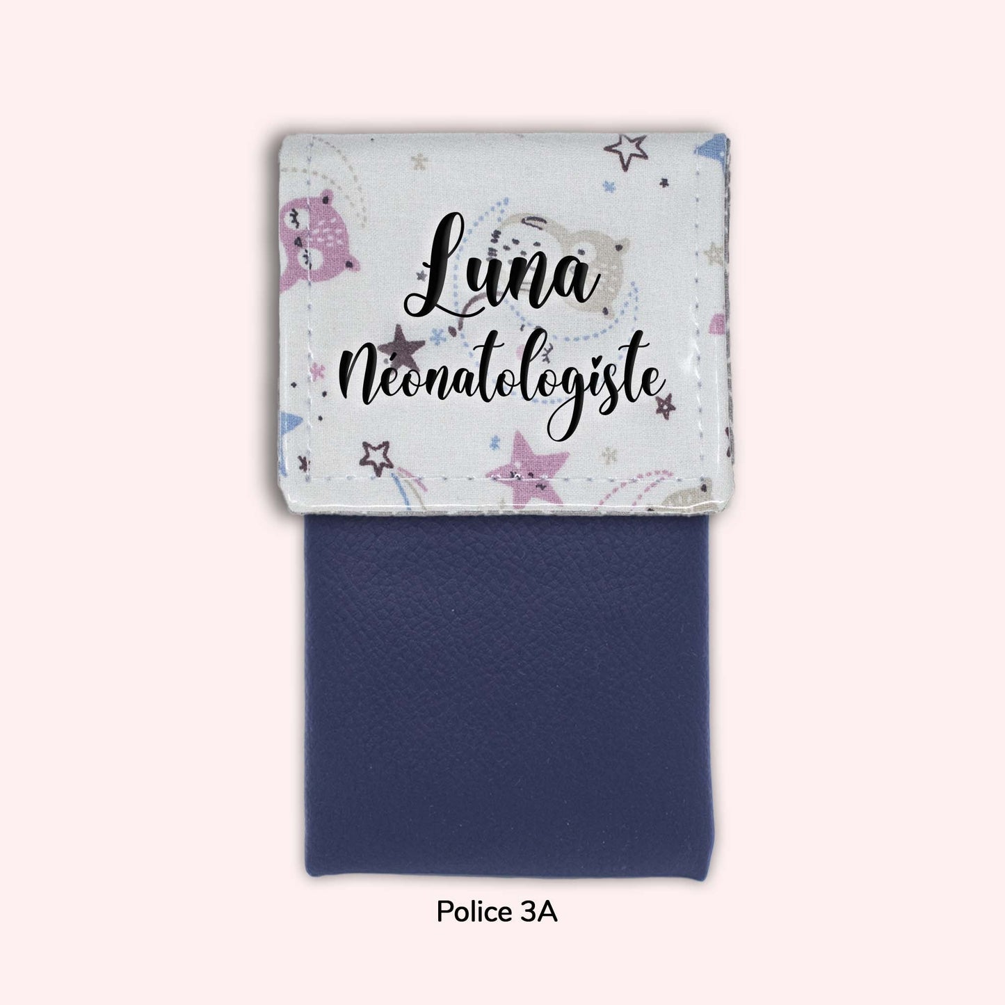 Pochette aimantée Luna la chouette