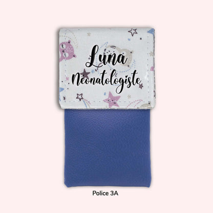 Pochette aimantée Luna la chouette