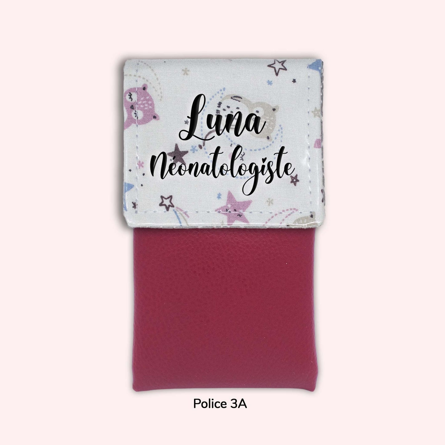 Pochette aimantée Luna la chouette