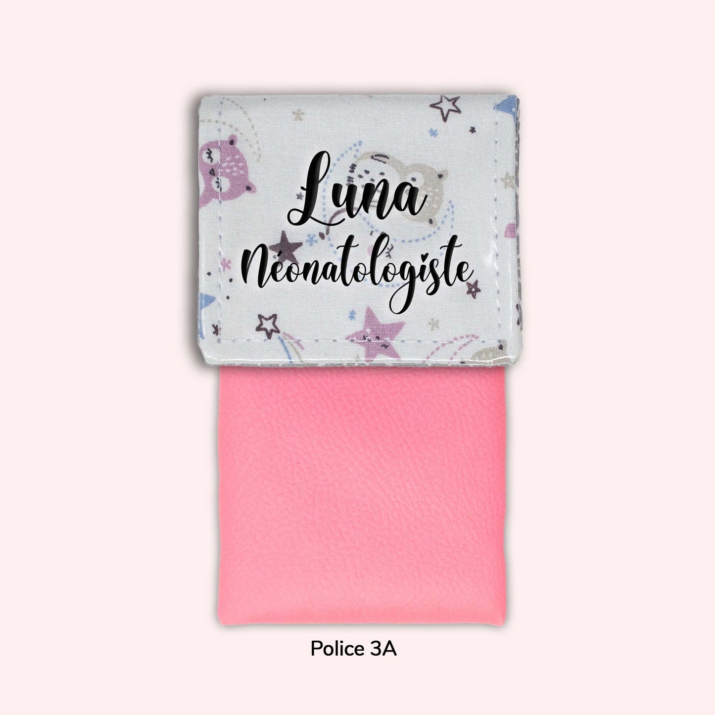 Pochette aimantée Luna la chouette