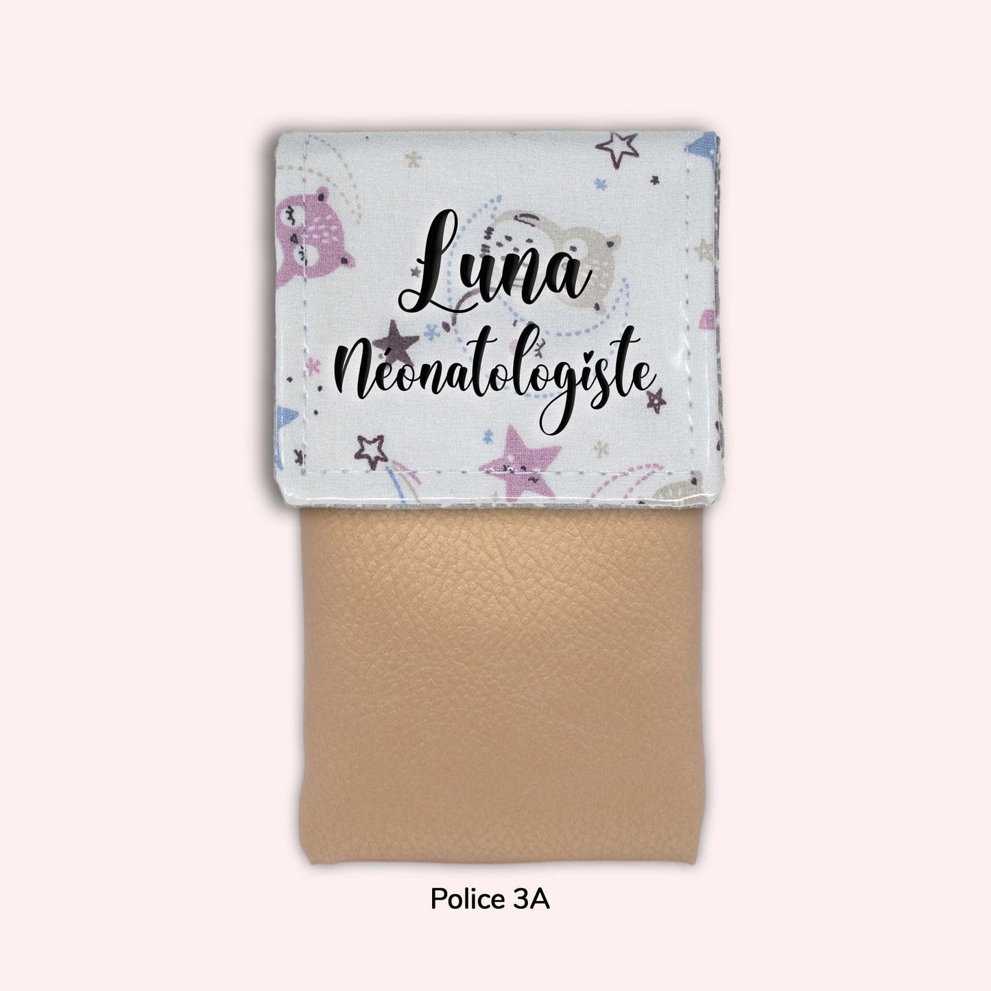 Pochette aimantée Luna la chouette