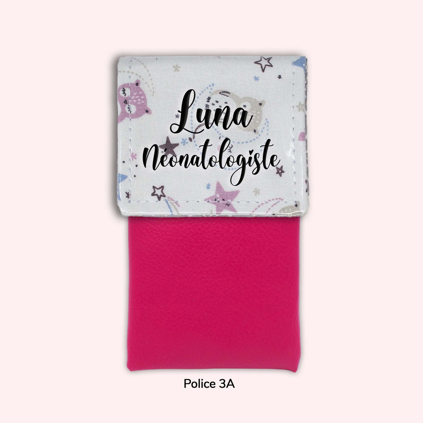 Pochette aimantée Luna la chouette