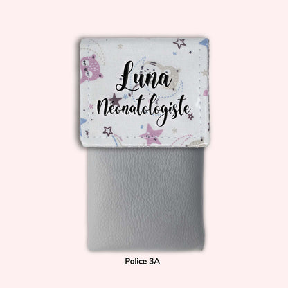 Pochette aimantée Luna la chouette