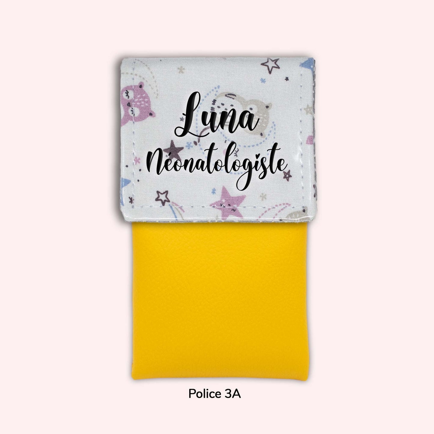 Pochette aimantée Luna la chouette